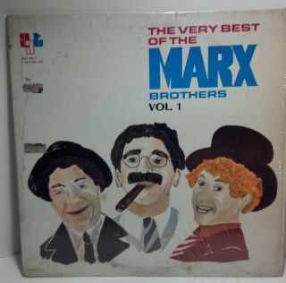 The Very Best Of The Marx Brothers Vol.  1 - 1977 Aat 201 /rare 2lp Comedy