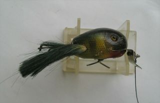 Creek Chub Glass Eyed Baby Dingbat Lure In Perch Color - 1 - 1/2 " Body