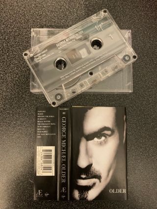 George Michael - Older (very Rare Uae Issue Cassette Tape)