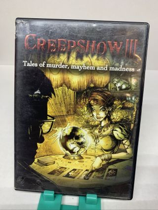 Creepshow Iii 3 Dvd,  Rare,  Oop,  Takes On Classic 50 