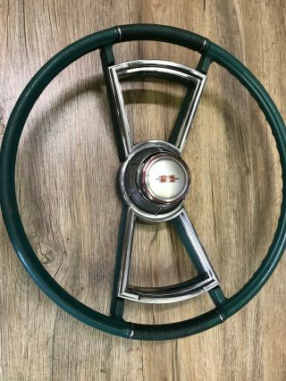 1966 66 Oldsmobile Toronado 98 Tilt Telescoping Steering Wheel Rare