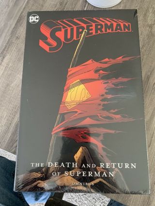 The Death And Return Of Superman Omnibus Dc Comics Rare Oop