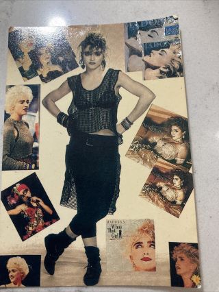 Vintage 1987 Madonna Postcards Who’s That Girl Very Rare