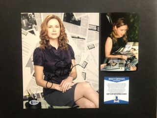 Jenna Fischer Rare Signed Autographed The Office Pam 8x10 Photo Beckett Bas