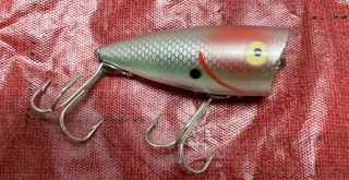 Vintage Heddon Chugger Spook 9520 Sd Antique Fishing Lure,  Box Papers