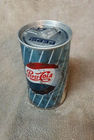Rare 1962 Pepsi Zip Tab Test Can W/ Tab.  Only One Known To Exist.  Soda Can.