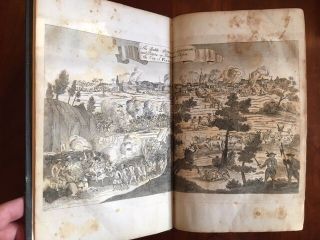 Rare 1853 History Buccaneers Of America,  England Piracy Pirates Double - Plate