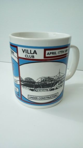 Aston Villa Centenary Mug 1997 Rare