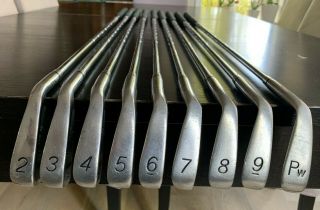 Rare Pebble Beach Golf Iron Set 2 - Pw Vintage Clubs - Right Handed