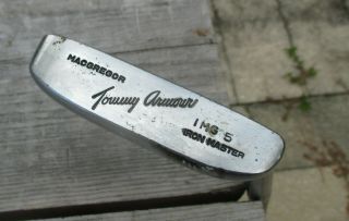 Vintage Rare Macgregor Tommy Armour Iron Master Img 5 Putter Golf Club