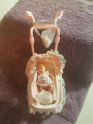 Barbie Baby Sister Krissy Doll W Carriage And Sound,  Vintage,  Replacement Piece