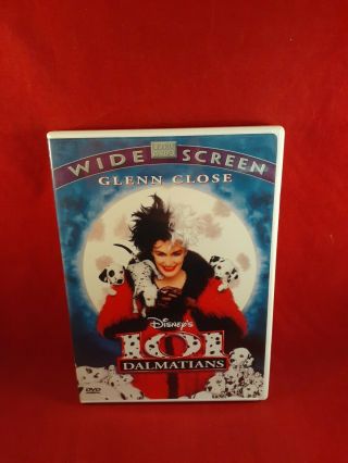 101 Dalmatians (dvd,  1998,  Region 1 W/ Chapter Insert,  Widescreen) Rare