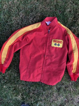 Rare Vintage Matchbox Race Team Childs Jacket Small