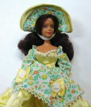 Vintage Jpi Starr Modeling Agency Belle Taylor Doll W/dress & Hat
