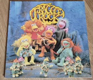Rare Jim Henson Fraggle Rock Soundtrack Lp Muppets Dennis Lee Philip Balsam.  Vg,