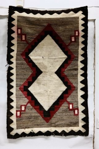 Navajo Rug Storm Pattern Rare Ralph Lauren Style Ganado Blanket