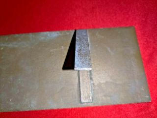 RARE ANTIQUE ABERCROMBIE & FITCH Co.  SOLID BRASS SIGN PLAQUE 4