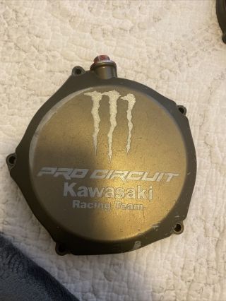 Kawasaki Racing Team Pro Circuit Rare Clutch Cover Race Team Only