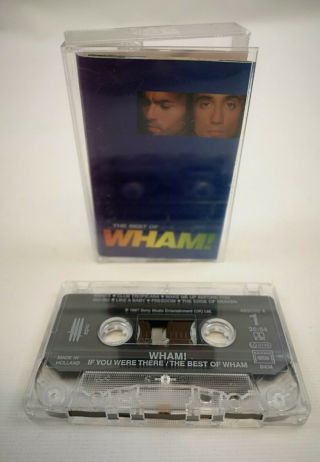 Rare - The Best Of Wham Cassette Tape 80s Pop Dance Synth George Michael