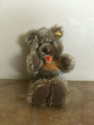 Vintage Steiff Zotty Mohair Teddy Bear Button In The Ear 35cm 14 Inches
