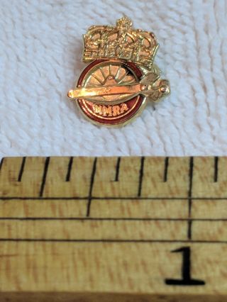 Extremely Rare Mcr Nmra Master King Pin Railroad Lapel Pin Vintage Tie Tack