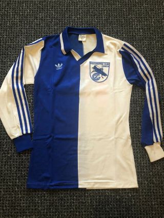Grasshoppers Zurich Match Worn Issue Rare Adidas Football Shirt Uefa Cup 1981