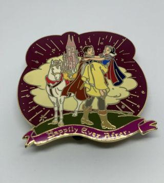 Disney Snow White Prince Charming Happily Ever After Pin Le 100 Rare