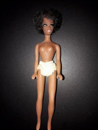 1970 Rare Topper Dawn African American Black Dale Doll