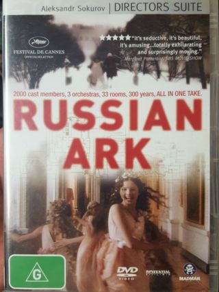 Russian Ark Oop Rare Deleted R4 Pal Dvd Longest Film One - Take Aleksandr Sokurov