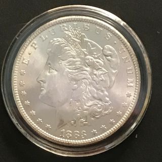 Very Rare 1883 Cc Morgan Silver Dollar With Vam 5c Striking Uncirculated