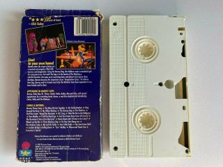 Barney Live in York City Radio City Hall 1994 VHS Tape - RARE and OOP 2