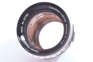 Rare Canon 50mm/f1.  2 Leica 39mm Lmt Screw Mount 20793