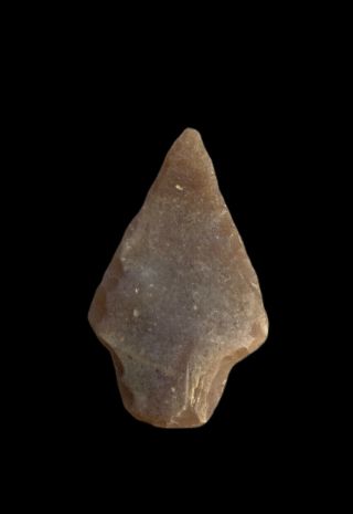 Ancient Neolithic Flint Arrowhead,  Stone Age,  VERY RARE (8) 2