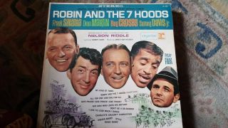 Frank Sinatra,  Dean Martin Etc.  " Robin And The 7 Hoods " Rare American Vinyl Lp