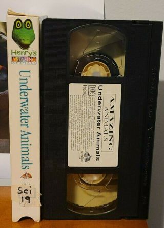 Henry ' s Animals - Underwater Animals - VHS Tape 3