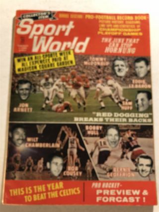 1962 Sport World Green Bay Packers Jim Taylor Paul Hornung Blackhawk Bobby Hull