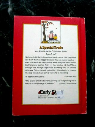 A SPECIAL TRADE - Sally Wittman rare 1st ed HB childrens book Harper Trophy 1985 3