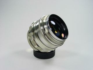 Rarity Extremely Rare Silver 85mm F/2 Jupiter - 9 Zenit M39 M42 S/n 6802585