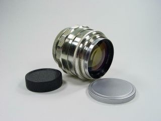 Rarity Extremely rare silver 85mm f/2 JUPITER - 9 Zenit M39 M42 s/n 6802585 5