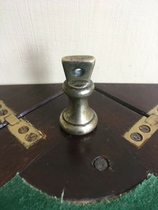 Antique 4 Ounce Brass Bell Scale Weight - 2.  2 Inches