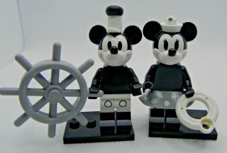 Lego Disney 71024 Series 2 Minifigure Mickey & Minnie Mouse Vintage Complete