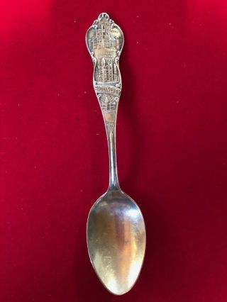 Sterling Silver Souvenir Spoon Sioux City Iowa