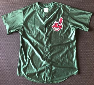 Rare Vintage Cleveland Indians Baseball Jersey (men’s L/xl)