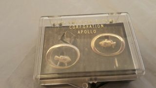 Vintage Cufflinks North American Rockwell Co Apollo Space Missions