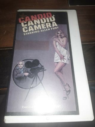 Candid Candid Camera Vhs Vol 1 Rare Allen Funt Adult