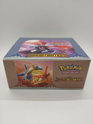 Pokemon Ex Dragon Frontiers Empty Booster Box - Rare