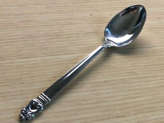Royal Danish International Sterling Silver Demitasse Coffee Spoon 4 1/8 "