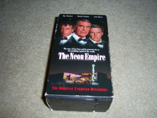 The Neon Empire (vhs) 3 Tape Version,  Sp Mode,  Rare,  186 Mins. ,  Unedited Version