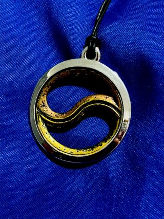 Xena Very Rare Accurate Metal Ying Yang Chakram Pendant No Prop