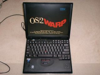 Ibm Thinkpad 600 Laptop With Os/2 Warp 3 And Dos Dual Boot,  Very Rare